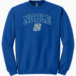 NOBLE HIGH SCHOOL BEARS <span class="pdp-name-mascot">NOBLE BEARS</span> Gildan Adult Heavy Blend Crewneck Sweatshirt Front Thumbnail