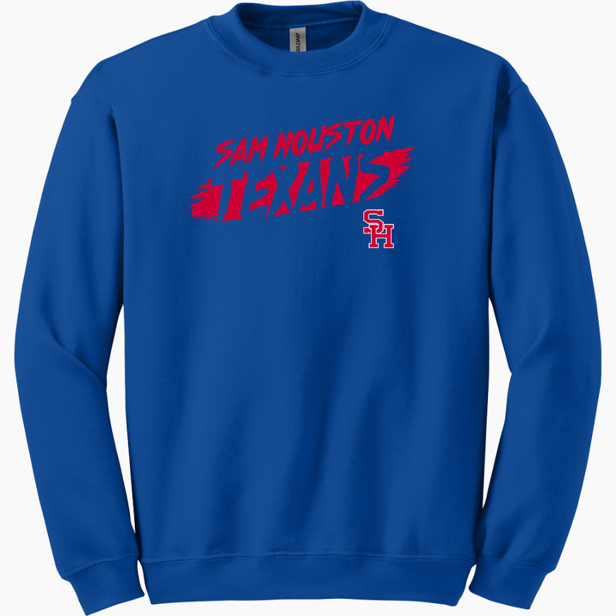 SAM HOUSTON HIGH SCHOOL TEXANS <span class="pdp-name-mascot">SAM HOUSTON TEXANS</span> Gildan Adult Heavy Blend Crewneck Sweatshirt