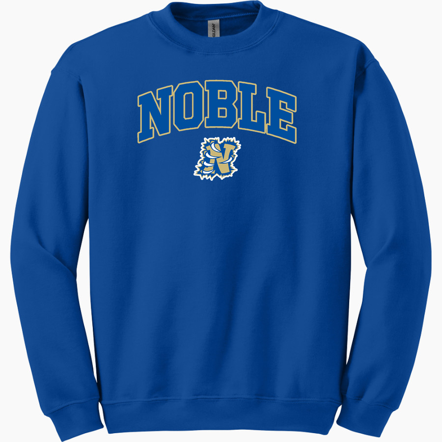 NOBLE HIGH SCHOOL BEARS <span class="pdp-name-mascot">NOBLE BEARS</span> Gildan Adult Heavy Blend Crewneck Sweatshirt