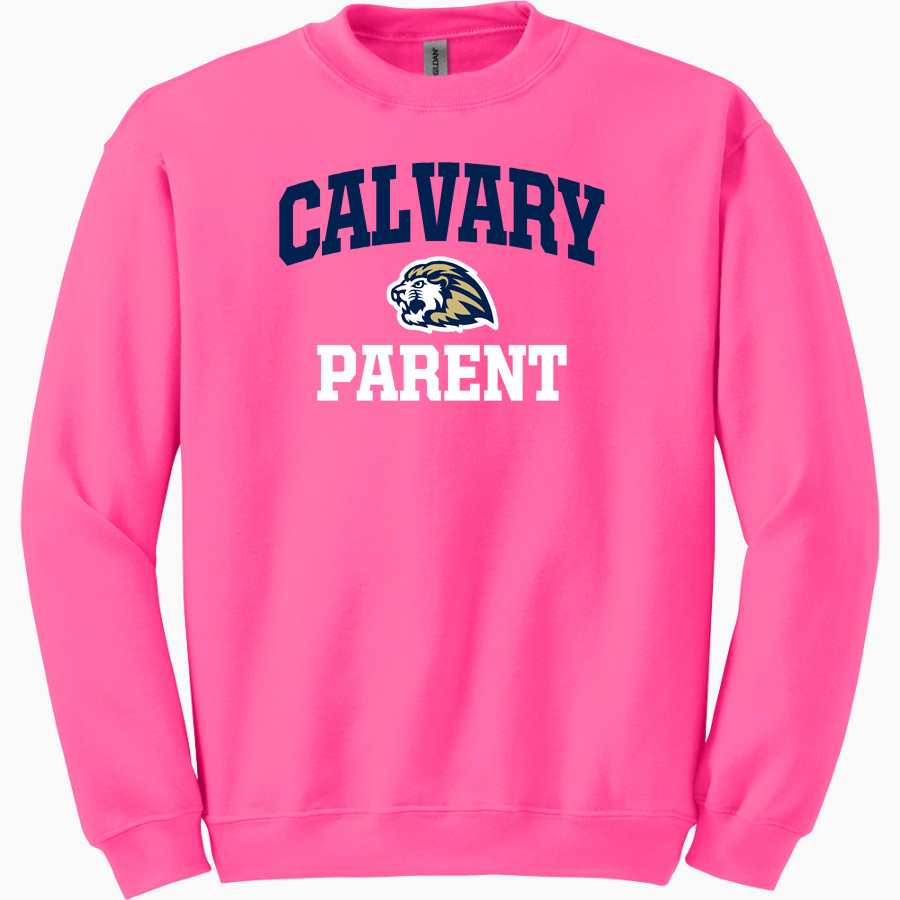 Calvary Lions Gildan Adult Heavy Blend Crewneck Sweatshirt