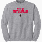 Santa Barbara Saints Football <span class="pdp-name-mascot">Santa Barbara Saints Football</span> Gildan Adult Heavy Blend Crewneck Sweatshirt Front Thumbnail
