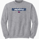 Frontier Academy Wolverines <span class="pdp-name-mascot">Frontier Academy Wolverines</span> Gildan Adult Heavy Blend Crewneck Sweatshirt Front Thumbnail