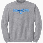 Lake Region State Royals Gildan Adult Heavy Blend Crewneck Sweatshirt Front Thumbnail