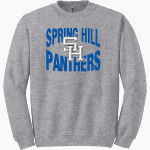 Spring Hill Panthers <span class="pdp-name-mascot">Spring Hill Panthers</span> Gildan Adult Heavy Blend Crewneck Sweatshirt Front Thumbnail