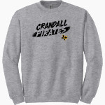 CRANDALL HIGH SCHOOL PIRATES Gildan Adult Heavy Blend Crewneck Sweatshirt Front Thumbnail