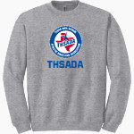 Texas High School Athletic Directors Association <span class="pdp-name-mascot">Texas High School Athletic Directors Association</span> Gildan Adult Heavy Blend Crewneck Sweatshirt Front Thumbnail