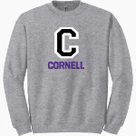 Cornell Rams <span class="pdp-name-mascot">Cornell Rams</span> Gildan Adult Heavy Blend Crewneck Sweatshirt Front Thumbnail