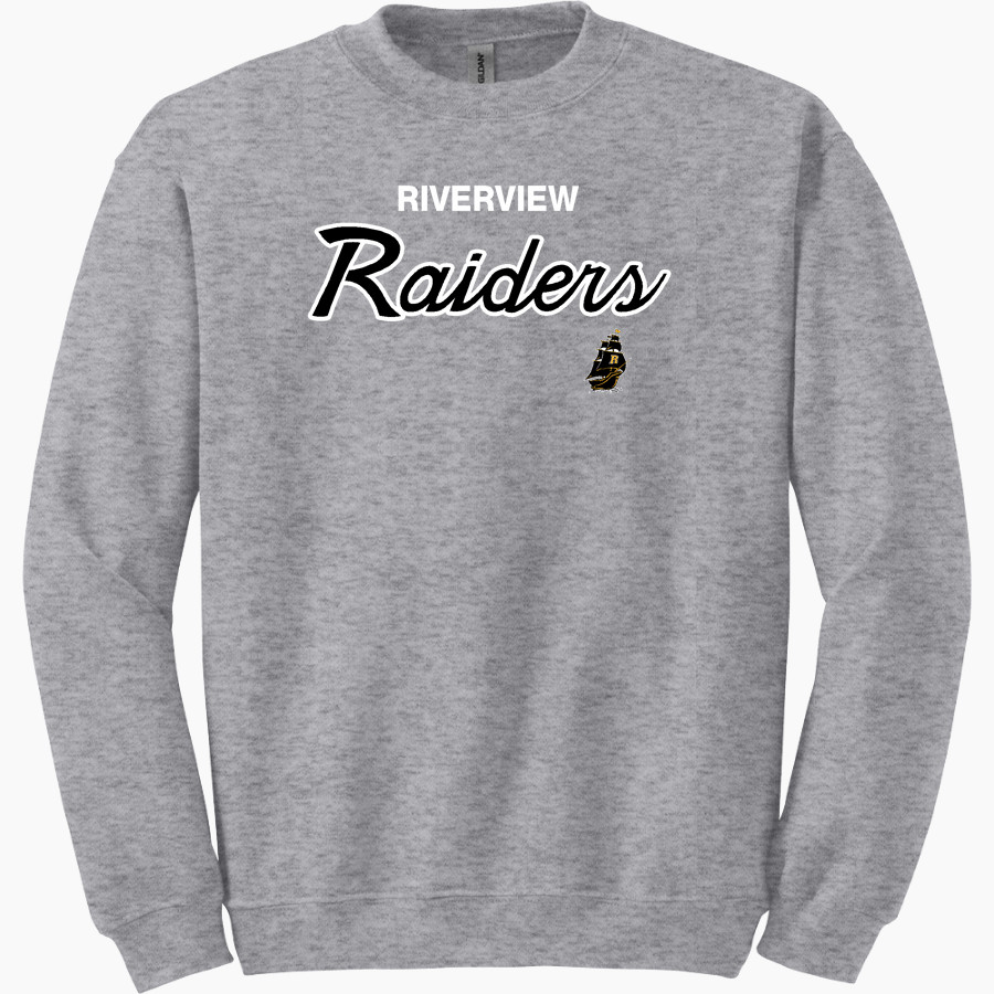 RIVERVIEW HIGH SCHOOL RAIDERS Gildan Adult Heavy Blend Crewneck Sweatshirt