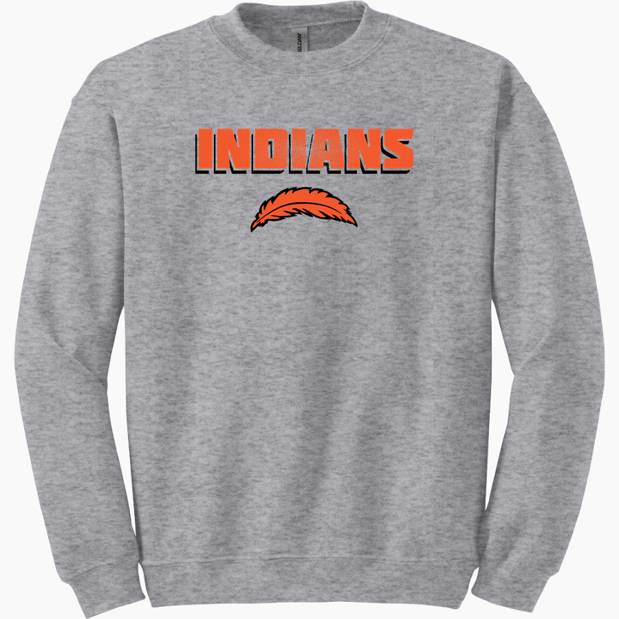 Roseburg Indians <span class="pdp-name-mascot">Roseburg Indians</span> Gildan Adult Heavy Blend Crewneck Sweatshirt