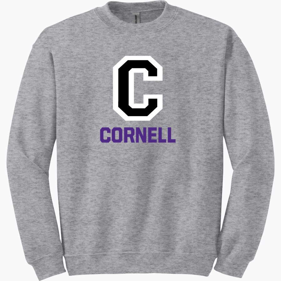 Cornell Rams <span class="pdp-name-mascot">Cornell Rams</span> Gildan Adult Heavy Blend Crewneck Sweatshirt