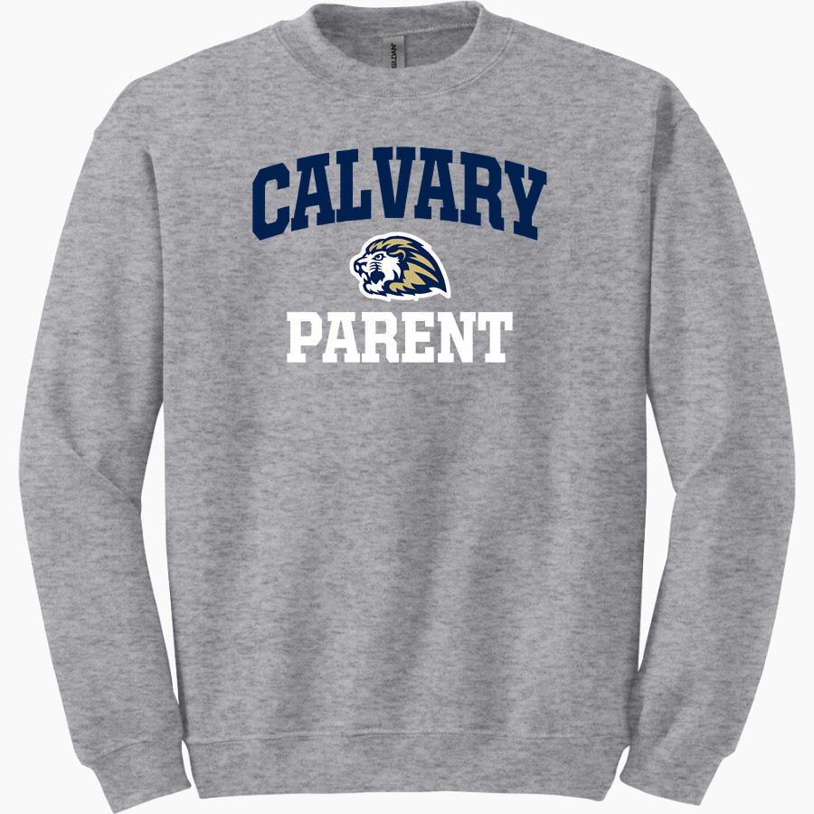 Calvary Lions Gildan Adult Heavy Blend Crewneck Sweatshirt