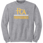 Providence Christian Academy <span class="pdp-name-mascot">Providence Christian Academy Lions</span> Gildan Adult Heavy Blend Crewneck Sweatshirt Front Thumbnail