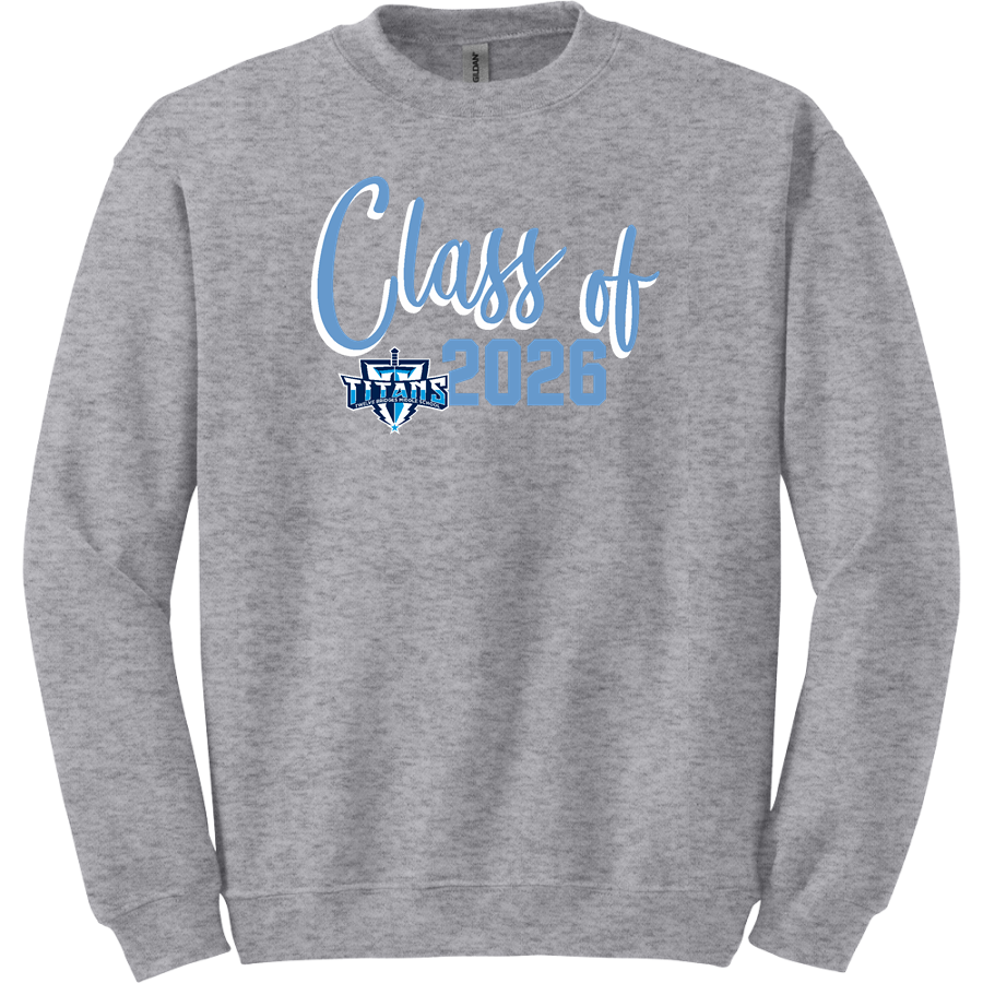 Twelve Bridges Titans <span class="pdp-name-mascot">Twelve Bridges Middle School Titans</span> Gildan Adult Heavy Blend Crewneck Sweatshirt