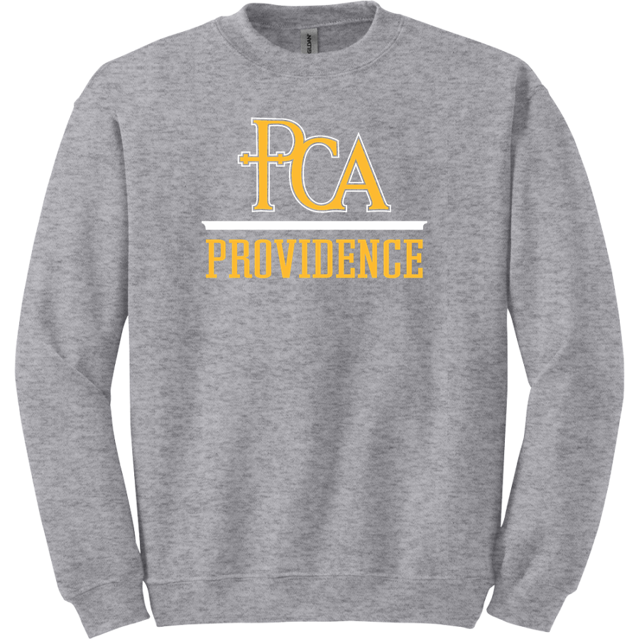 Providence Christian Academy <span class="pdp-name-mascot">Providence Christian Academy Lions</span> Gildan Adult Heavy Blend Crewneck Sweatshirt