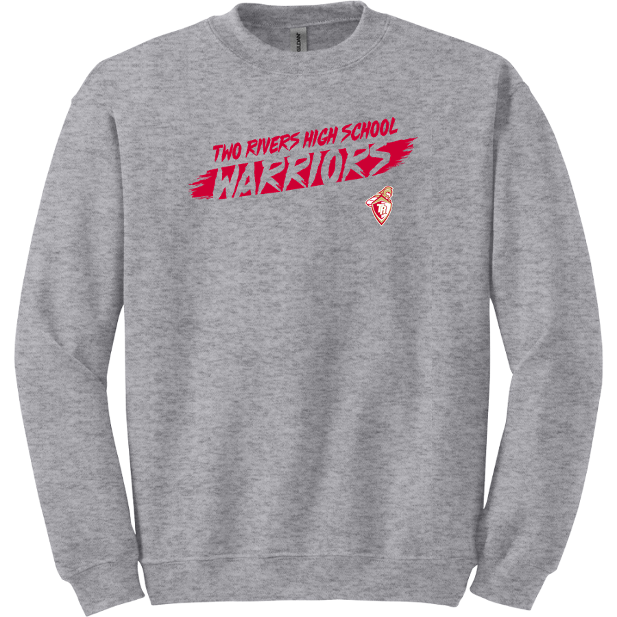 Two Rivers High School WARRIORS <span class="pdp-name-mascot">HENRY SIBLEY WARRIORS</span> Gildan Unisex Heavy Blend Crewneck Sweatshirt
