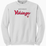 Montgomery Vikings Gildan Adult Heavy Blend Crewneck Sweatshirt Front Thumbnail