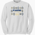 LUCAS CHRISTIAN ACADEMY WARRIORS Gildan Adult Heavy Blend Crewneck Sweatshirt Front Thumbnail