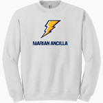 Marian Ancilla Chargers Gildan Adult Heavy Blend Crewneck Sweatshirt Front Thumbnail
