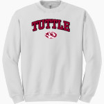 TUTTLE PUBLIC SCHOOL TIGERS Gildan Adult Heavy Blend Crewneck Sweatshirt Front Thumbnail