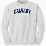 Calvary Lions Gildan Adult Heavy Blend Crewneck Sweatshirt Front Thumbnail