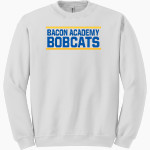 BACON ACADEMY BOBCATS <span class="pdp-name-mascot">BACON ACADEMY BOBCATS</span> Gildan Adult Heavy Blend Crewneck Sweatshirt Front Thumbnail