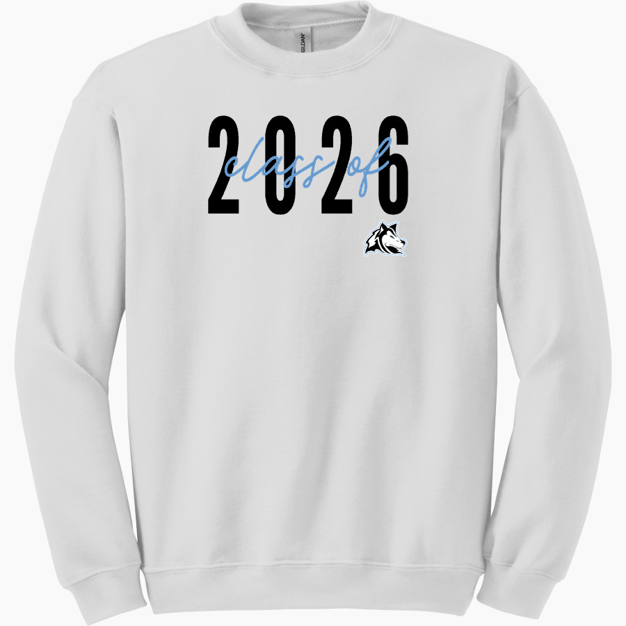 FOREST HILLS NORTHERN HIGH HUSKIES Gildan Adult Heavy Blend Crewneck Sweatshirt