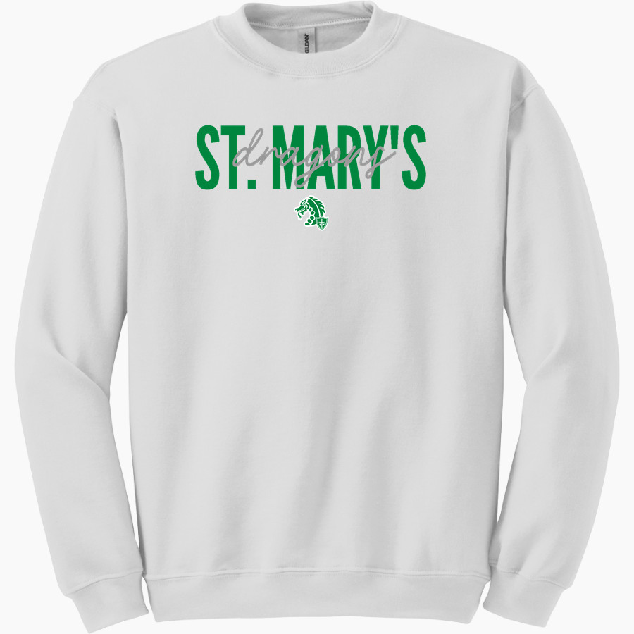 St. Mary's Dragons Gildan Adult Heavy Blend Crewneck Sweatshirt