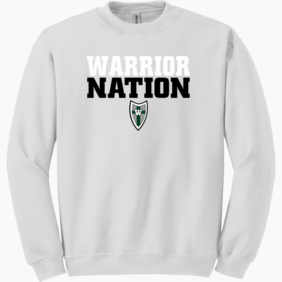 West Lutheran Warriors Gildan Adult Heavy Blend Crewneck Sweatshirt