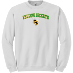 WINDSOR HIGH SCHOOL YELLOW JACKETS <span class="pdp-name-mascot">WINDSOR YELLOW JACKETS</span> Gildan Unisex Heavy Blend Crewneck Sweatshirt Front Thumbnail