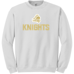 ROYAL HIGH SCHOOL KNIGHTS <span class="pdp-name-mascot">ROYAL KNIGHTS</span> Gildan Unisex Heavy Blend Crewneck Sweatshirt Front Thumbnail