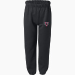 Vassar Brewers <span class="pdp-name-mascot">Vassar College Brewers</span> Gildan Youth Heavy Blend Sweatpant Front Thumbnail