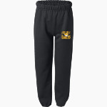Hawaii Baptist Eagles <span class="pdp-name-mascot">HBA Eagles</span> Gildan Youth Heavy Blend Sweatpant Front Thumbnail