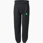 NOTRE DAME HIGH SCHOOL GREEN KNIGHTS <span class="pdp-name-mascot">NOTRE DAME GREEN KNIGHTS</span> Gildan Youth Heavy Blend Sweatpant Front Thumbnail
