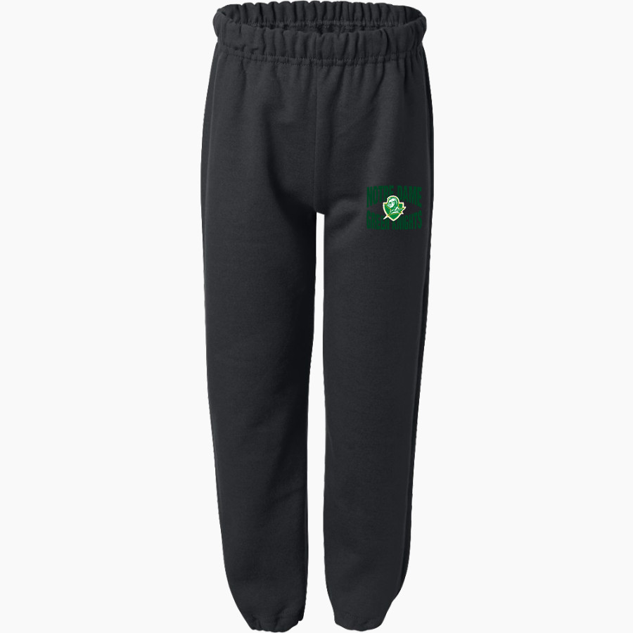 NOTRE DAME HIGH SCHOOL GREEN KNIGHTS <span class="pdp-name-mascot">NOTRE DAME GREEN KNIGHTS</span> Gildan Youth Heavy Blend Sweatpant