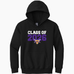 DIAMOND BAR SCHOOL BRAHMAS <span class="pdp-name-mascot">DIAMOND BAR BRAHMAS</span> Gildan Youth Heavy Blend Hoodie Front Thumbnail