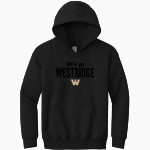 Westridge Cougars Gildan Youth Heavy Blend Hoodie Front Thumbnail