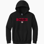 Grace College Lancers Gildan Youth Heavy Blend Hoodie Front Thumbnail