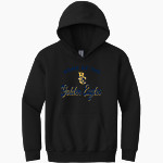 Bourgade Catholic Golden Eagles <span class="pdp-name-mascot">Bourgade Catholic Golden Eagles</span> Gildan Youth Heavy Blend Hoodie Front Thumbnail