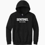 SENTINEL HIGH SCHOOL BULLDOGS <span class="pdp-name-mascot">SENTINEL BULLDOGS</span> Gildan Youth Heavy Blend Hoodie Front Thumbnail