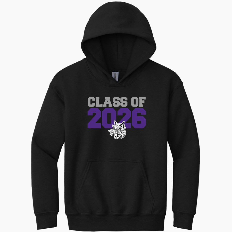 HYDRO-EAKLY HIGH SCHOOL BOBCATS Gildan Youth Heavy Blend Hoodie