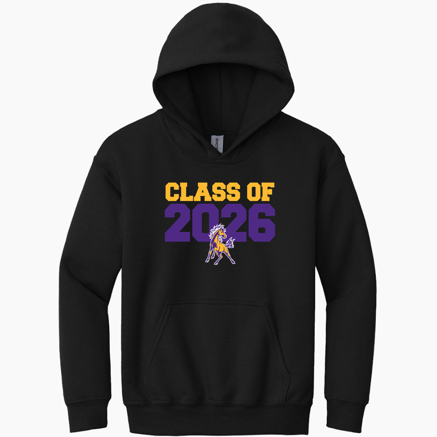 WELEETKA HIGH SCHOOL OUTLAWS Gildan Youth Heavy Blend Hoodie