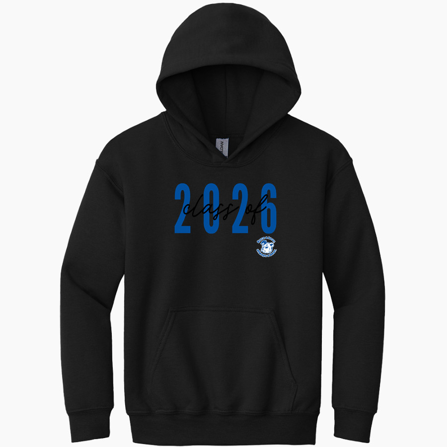 BOWIE HIGH SCHOOL BEARS <span class="pdp-name-mascot">BOWIE BEARS</span> Gildan Youth Heavy Blend Hoodie