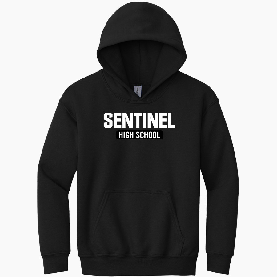 SENTINEL HIGH SCHOOL BULLDOGS <span class="pdp-name-mascot">SENTINEL BULLDOGS</span> Gildan Youth Heavy Blend Hoodie
