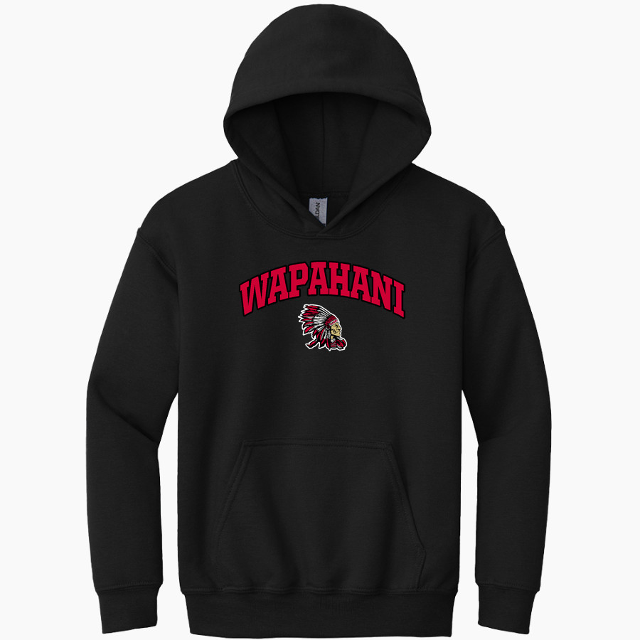 WAPAHANI HIGH SCHOOL RAIDERS Gildan Youth Heavy Blend Hoodie