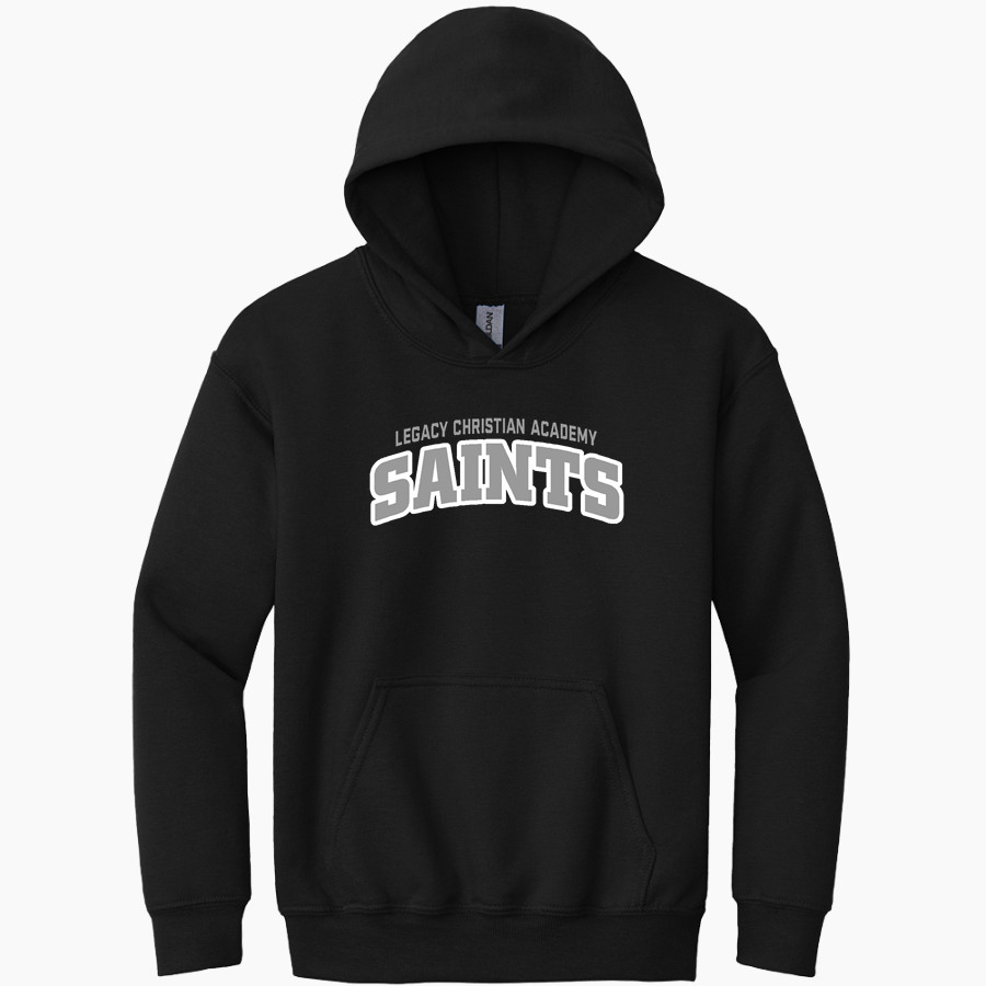 Legacy Christian Academy Saints Gildan Youth Heavy Blend Hoodie