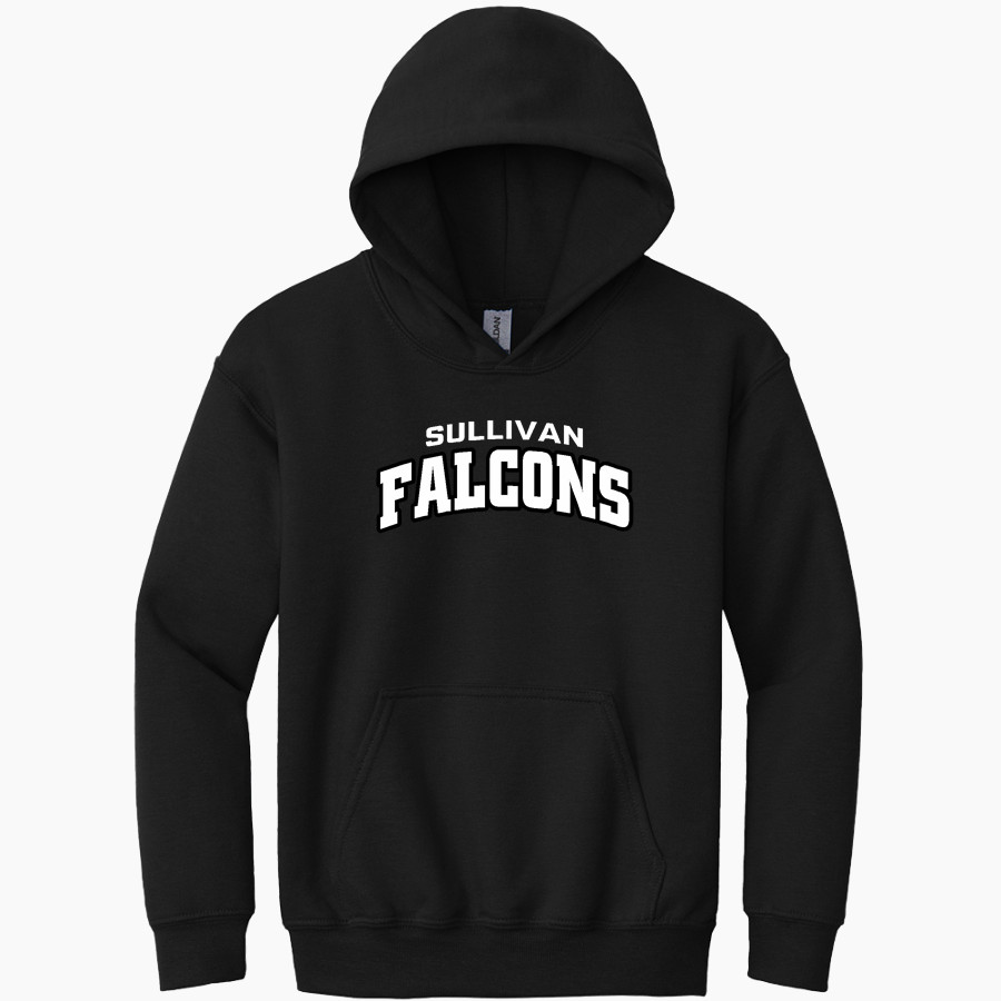 Sullivan Falcons <span class="pdp-name-mascot">Sullivan Falcons</span> Gildan Youth Heavy Blend Hoodie