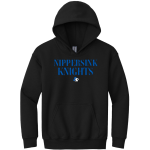 Nippersink Knights <span class="pdp-name-mascot">Nippersink Knights</span> Gildan Youth Heavy Blend Hoodie Front Thumbnail