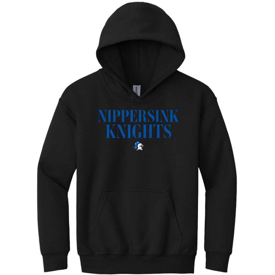 Nippersink Knights <span class="pdp-name-mascot">Nippersink Knights</span> Gildan Youth Heavy Blend Hoodie