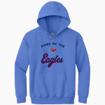 Oak Mountain Eagles Gildan Youth Heavy Blend Hoodie Front Thumbnail
