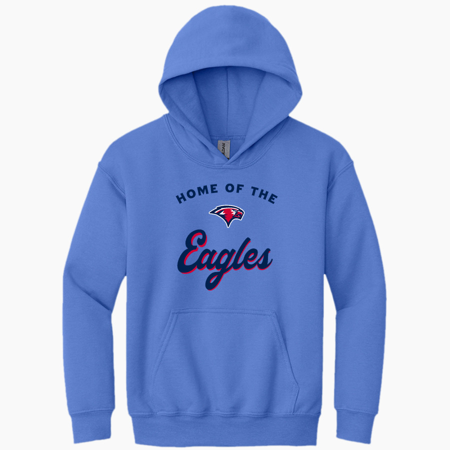 Oak Mountain Eagles Gildan Youth Heavy Blend Hoodie
